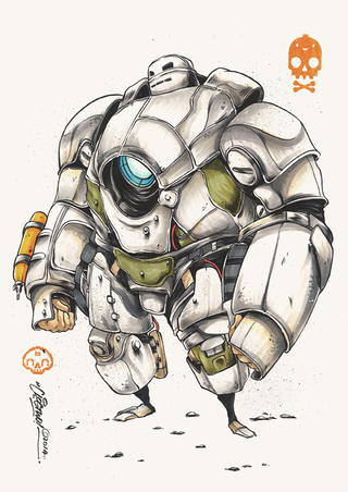 Illustration for article titled Iron Man Looks Badass In Samurai Mech Armor